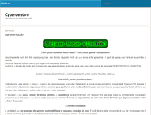 Tablet Screenshot of cybercerebro.com.br